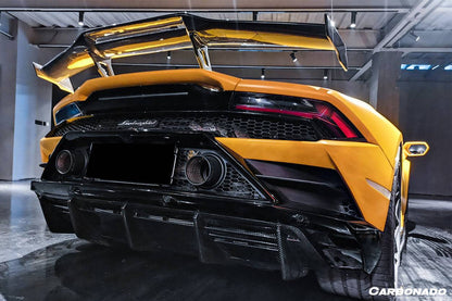 2019-2023 Lamborghini Huracan EVO OD Style Carbon Fiber Rear Diffuser - Carbonado Aero