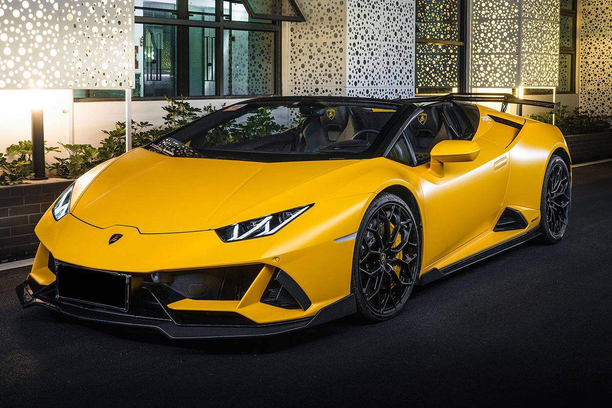 2020-2023 Lamborghini Huracan EVO OD Style DryCarbon Fiber Side Skirts - Carbonado