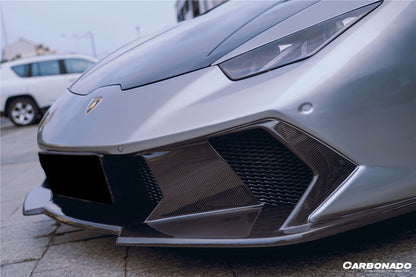 2015-2025 Lamborghini Huracan LP610  LP580  Evo  Tecnica VRS Style Front Bumper