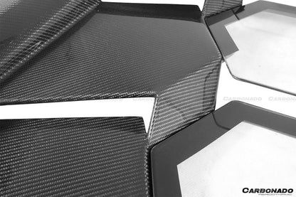 2001-2010 Lamborghini Murcielago LP640 LP670 SV Style carbon Fiber Engine Trunk - Carbonado Aero
