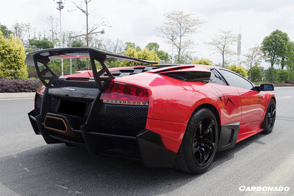 2001-2010 Lamborghini Murcielago SV Style Rear Bumper - Carbonado Aero