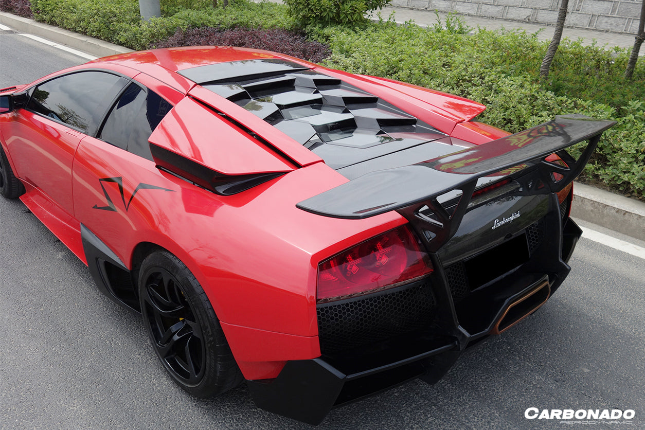 2001-2010 Lamborghini Murcielago SV Style Rear Bumper - Carbonado Aero
