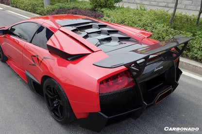 2001-2010 Lamborghini Murcielago SV Style Rear Bumper - Carbonado Aero