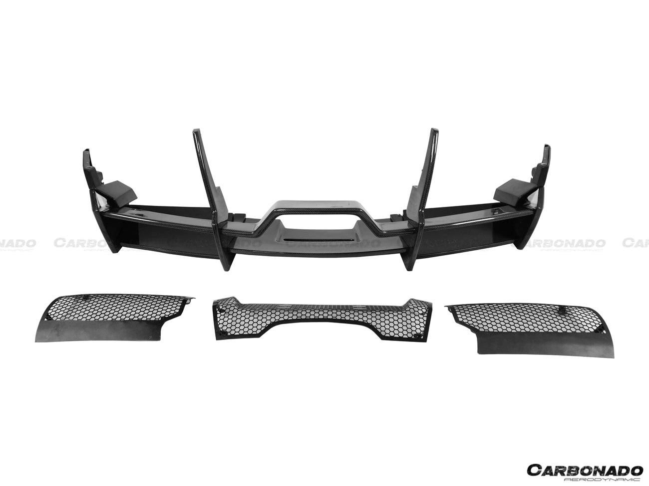 2001-2010 Lamborghini Murcielago SV Style Rear Bumper - Carbonado Aero