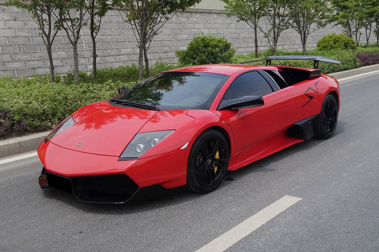 2001-2010 Lamborghini Murcielago SV Style Side Skirts - Carbonado