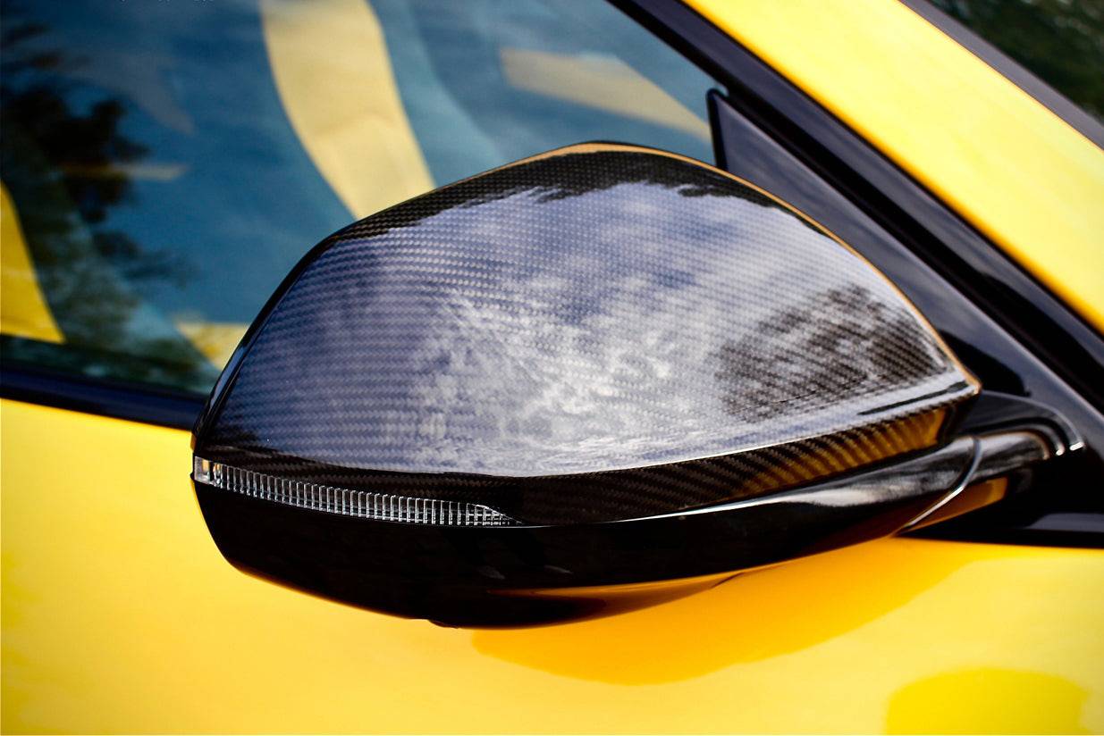 2018-2023 Lamborghini URUS TC Style Dry Carbon Fiber Mirror Housing - Carbonado