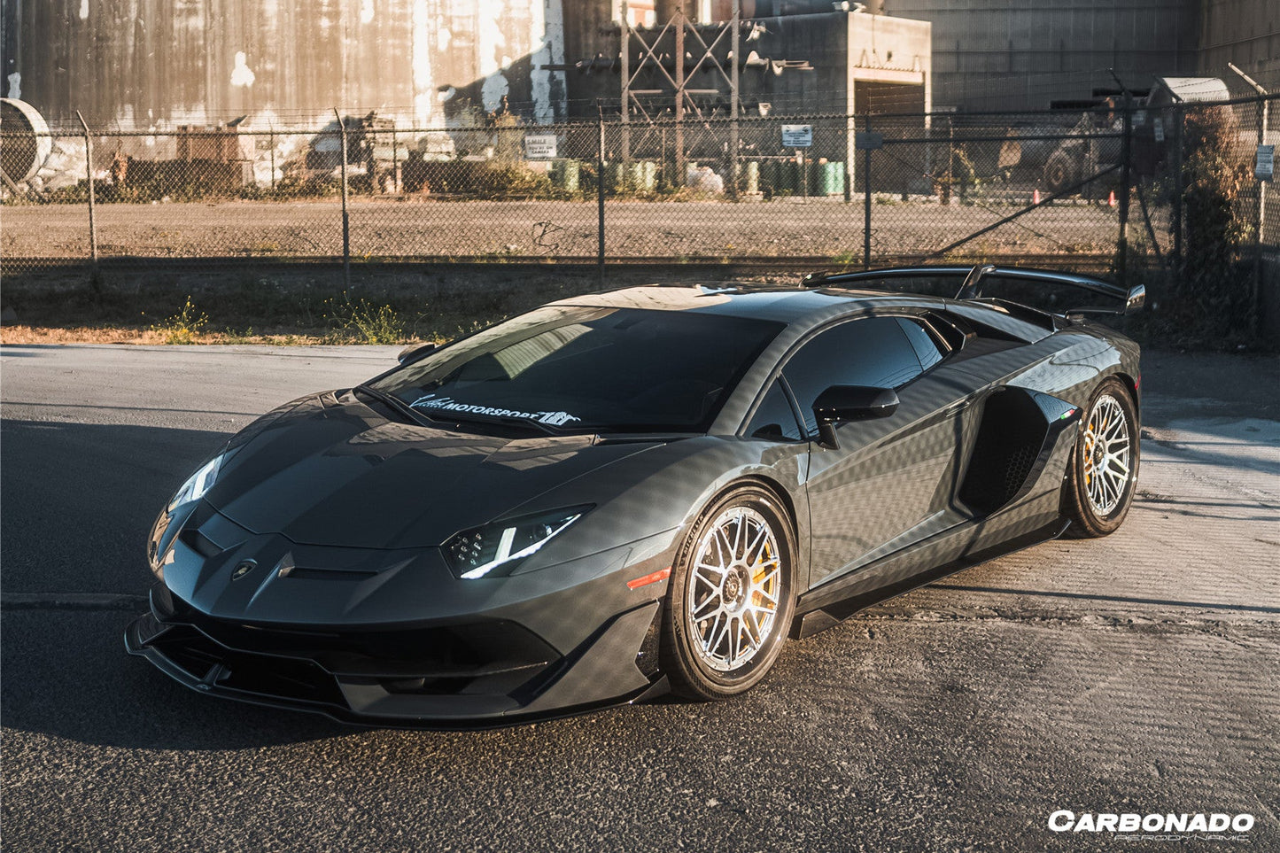 2011-2021 Lamborghini Aventador LP700 LP740 LP750 Coupe Roadster SVJ Style Part DRY Carbon Fiber Aero Full Kit