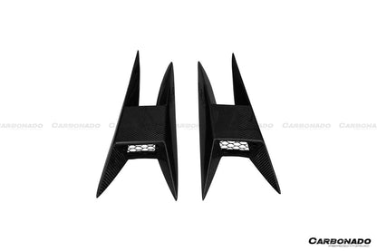 2004-2014 Lamborghini Gallardo BKSS Style Side Skirts Caps Cover