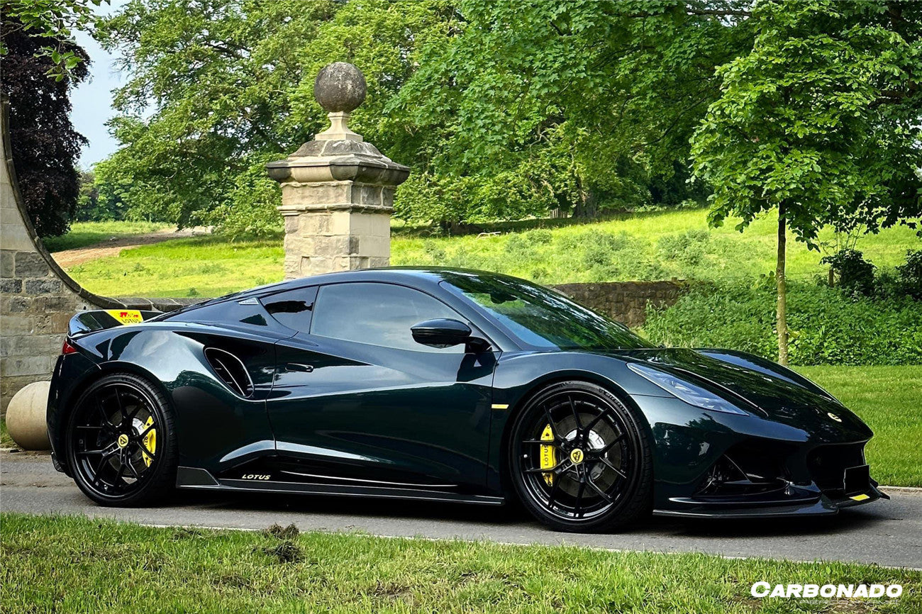 2021-2024 Lotus Emira OD Style Dry Carbon Fiber Quarter Panel Side Scoopes