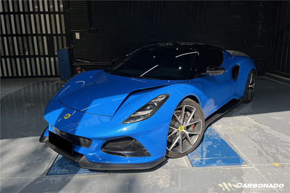 2021-2024 Lotus Emira OD Style Dry Carbon Fiber Front Bumper Vents