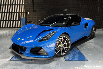 2021-2024 Lotus Emira OD Style Dry Carbon Fiber Side Skirts - Carbonado