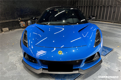 2021-2024 Lotus Emira OD Style Dry Carbon Fiber Front Lip Splitter