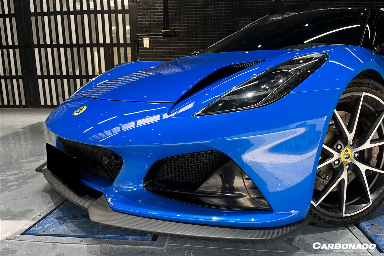 2021-2024 Lotus Emira OD Style Dry Carbon Fiber Front Lip Splitter