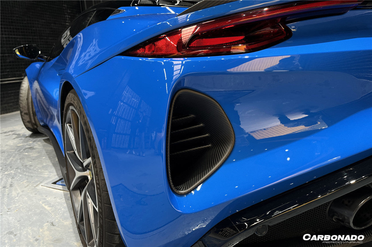 2021-2024 Lotus Emira OD Style Dry Carbon Fiber Rear Diffuser Lip