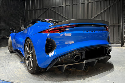 2021-2024 Lotus Emira OD Style Dry Carbon Fiber Rear Diffuser Lip - Carbonado