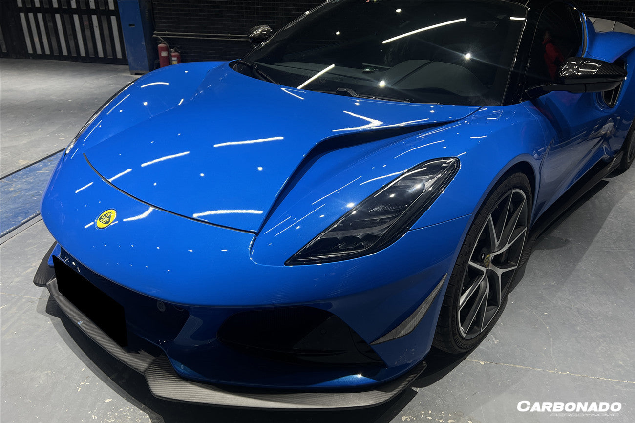 2021-2024 Lotus Emira OD Style Dry Carbon Fiber Front Bumper Vents