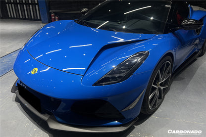 2021-2024 Lotus Emira OD Style Dry Carbon Fiber Front Bumper Vents