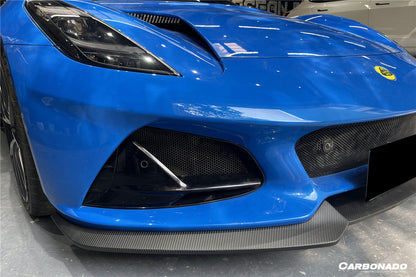 2021-2024 Lotus Emira OD Style Dry Carbon Fiber Front Lip Splitter
