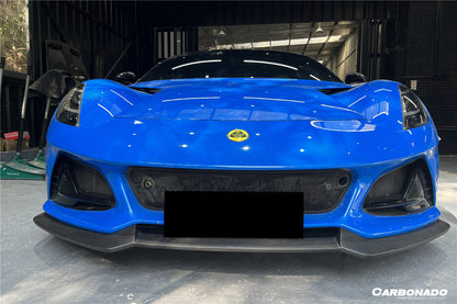 2021-2024 Lotus Emira OD Style Dry Carbon Fiber Front Bumper Vents