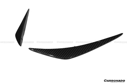 2021-2024 Lotus Emira OD Style Dry Carbon Fiber Front Bumper Canards