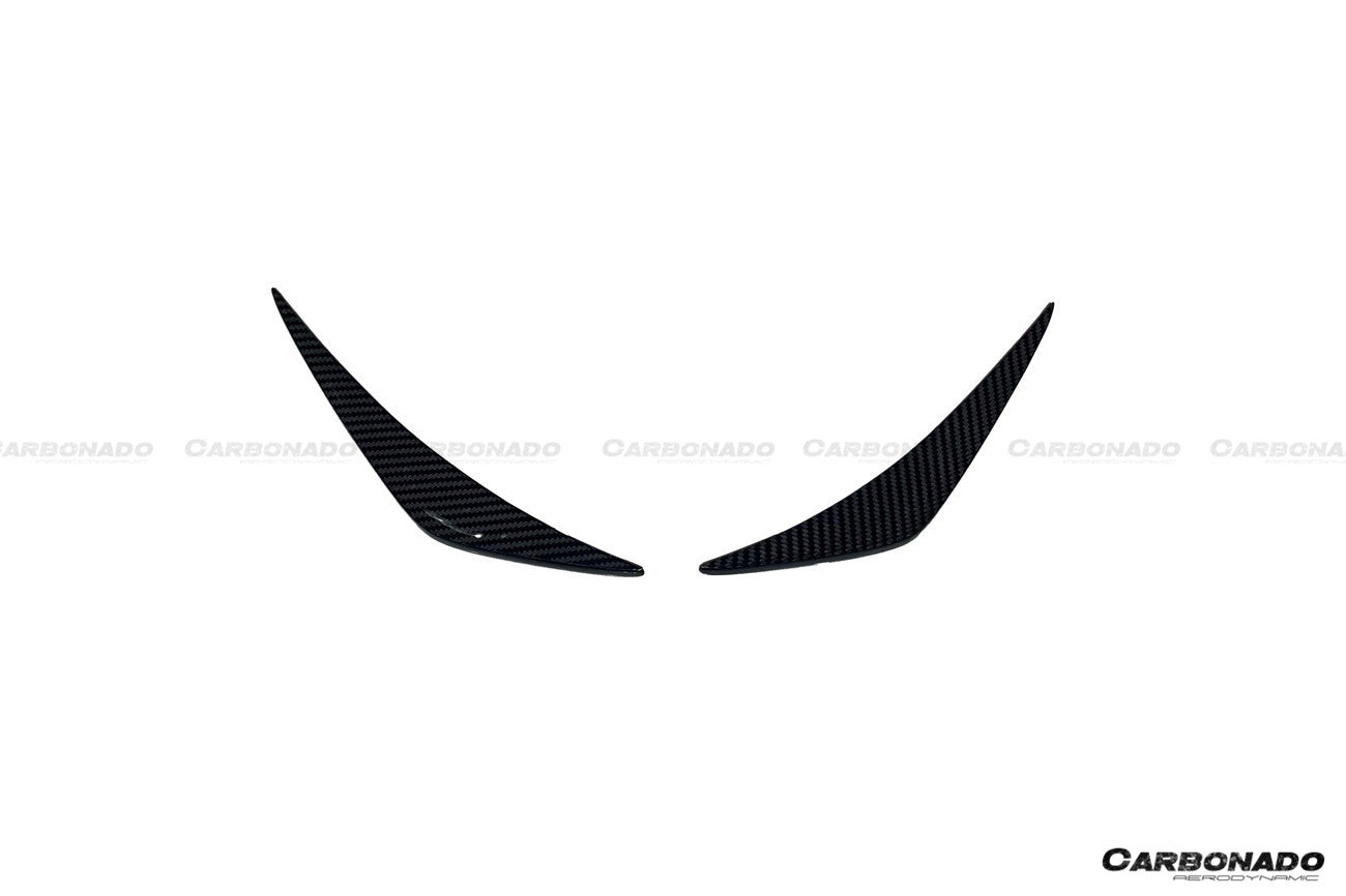 2021-2024 Lotus Emira OD Style Dry Carbon Fiber Front Bumper Canards