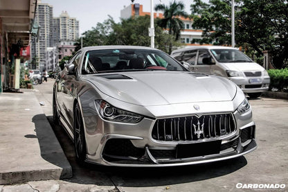 2013-2020 Maserati Ghibli EPC Style carbon fiber Hood - Carbonado