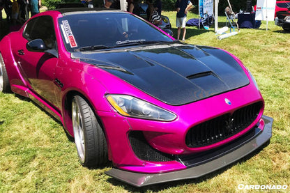 2008-2018 Maserati GranTurismo DC Style Hood - Carbonado Aero