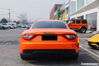 2008-2011 Maserati GranTurismo DC Style Rear Lip - Carbonado