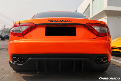 2008-2011 Maserati GranTurismo DC Style Rear Lip - Carbonado