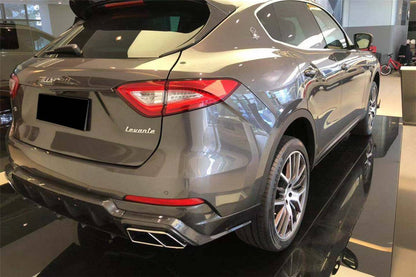 2017-2023 Maserati Levante Modena/GT OD Style Rear Diffuser Lip (NO Exhaust Tips) - Carbonado