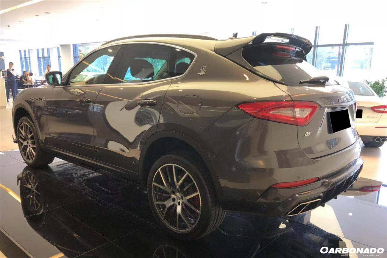 2017-2023 Maserati Levante Modena/GT OD Style Rear Diffuser Lip (NO Exhaust Tips) - Carbonado Aero