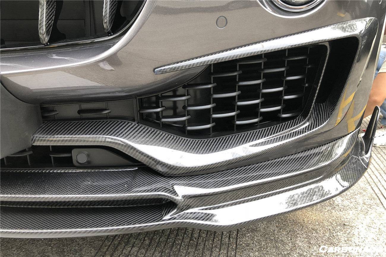 2016-2023 Maserati Levante OD Style Carbon Fiber Front Lip - Carbonado Aero