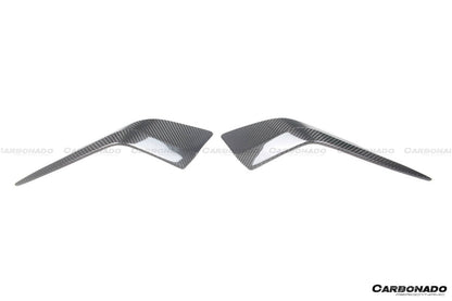 2020-2024 Maserati MC20 NVT Style Dry Carbon Fiber Front Lip Splitter
