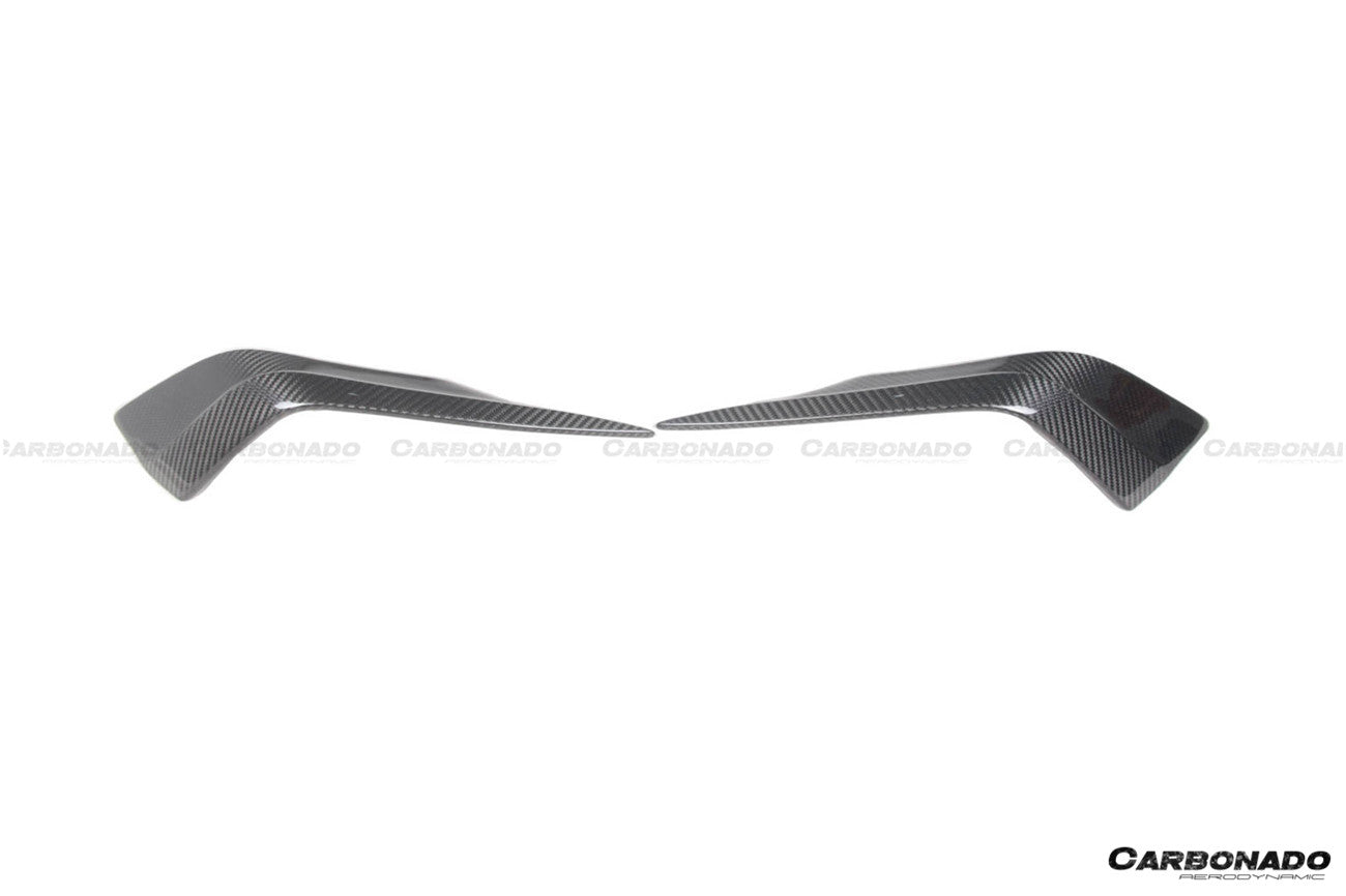 2020-2024 Maserati MC20 NVT Style Dry Carbon Fiber Front Lip Splitter