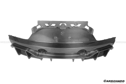 2020-2024 Maserati MC20 SVD Style DRY Carbon Fiber Rear Lip Diffuser - Carbonado Aero