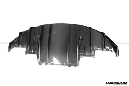 2020-2024 Maserati MC20 SVD Style DRY Carbon Fiber Rear Lip Diffuser - Carbonado Aero