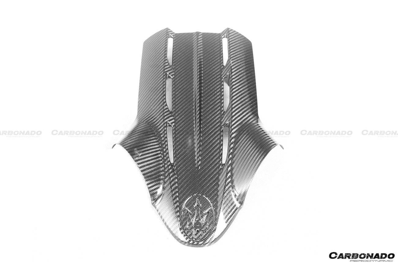 2020-2024 Maserati MC20 Dry Carbon Fiber Engine Cover Replacement - Carbonado