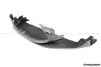 2020-2024 Maserati MC20 OEM Style DRY Carbon Fiber Front Lip - Carbonado Aero