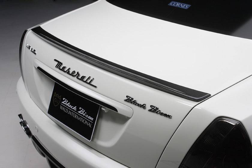 2005-2008 Maserati Quattroporte W Style Trunk Spoiler - Carbonado