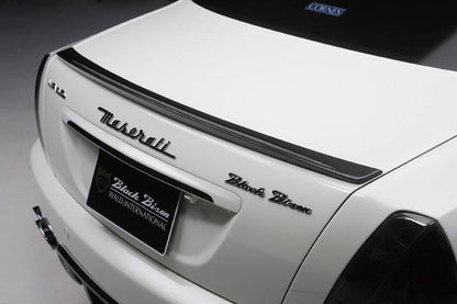 2005-2008 Maserati Quattroporte W Style Trunk Spoiler - Carbonado