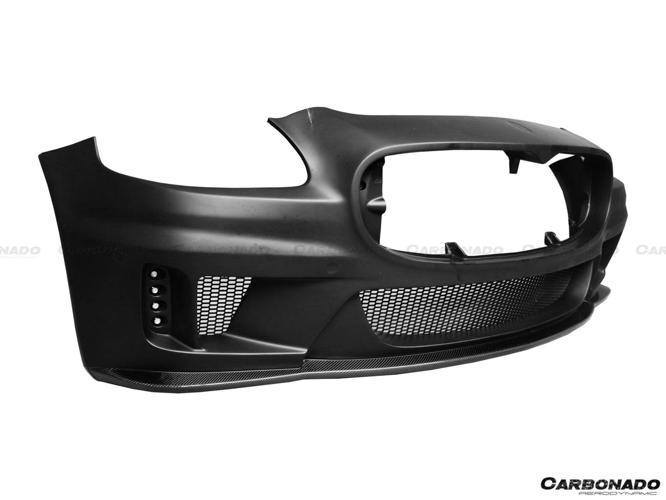 2005-2008 Maserati Quattroporte W Style Front Bumper - Carbonado Aero