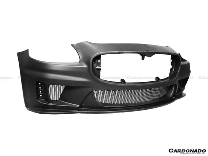 2005-2008 Maserati Quattroporte W Style Front Bumper - Carbonado Aero