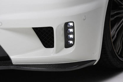 2005-2008 Maserati Quattroporte W Style Front Bumper - Carbonado Aero