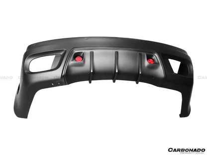 2005-2008 Maserati Quattroporte W Style Rear Bumper - Carbonado Aero