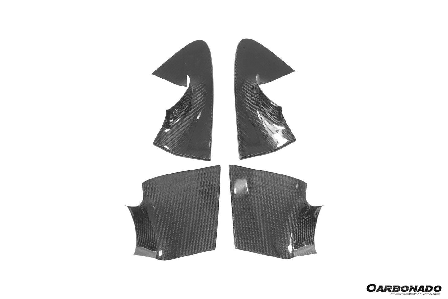2017-2022 McLaren 720S Dry Carbon Fiber Door Handles Patch