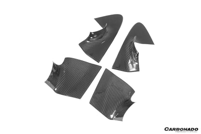2017-2022 McLaren 720S Dry Carbon Fiber Door Handles Patch