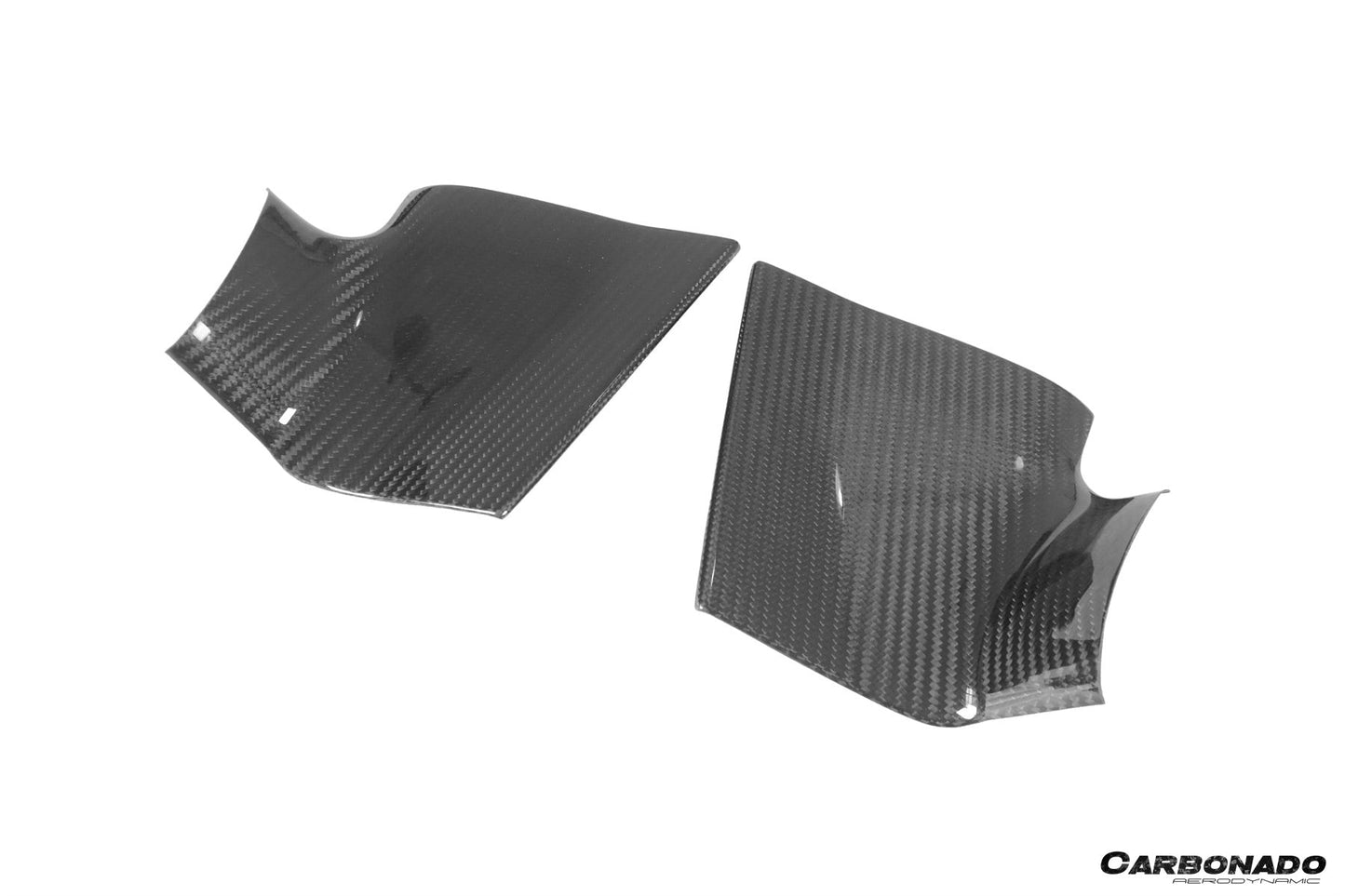 2017-2022 McLaren 720S Dry Carbon Fiber Door Handles Patch