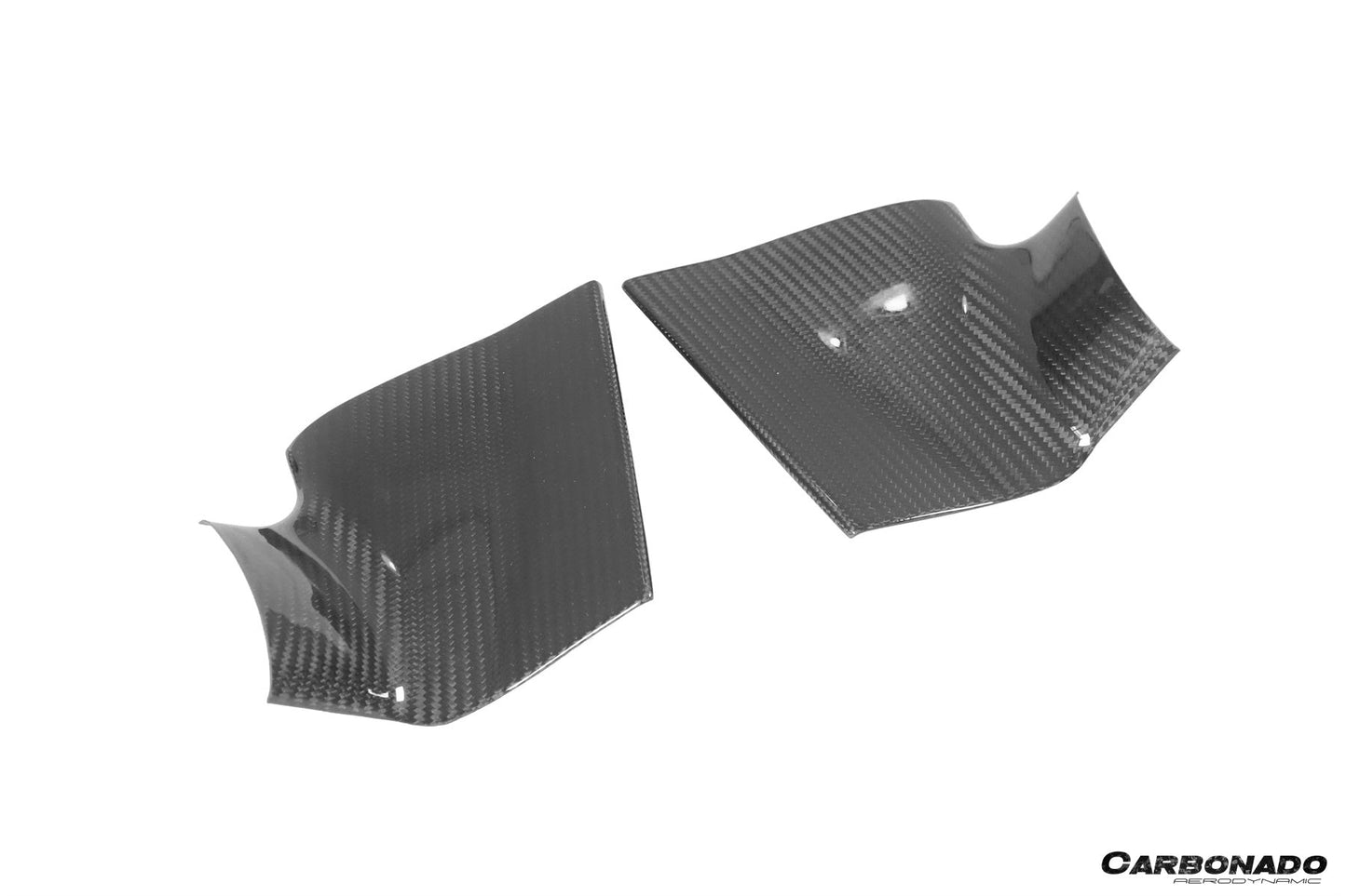 2017-2022 McLaren 720S Dry Carbon Fiber Door Handles Patch