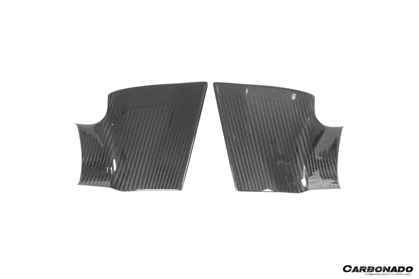 2017-2022 McLaren 720S Dry Carbon Fiber Door Handles Patch