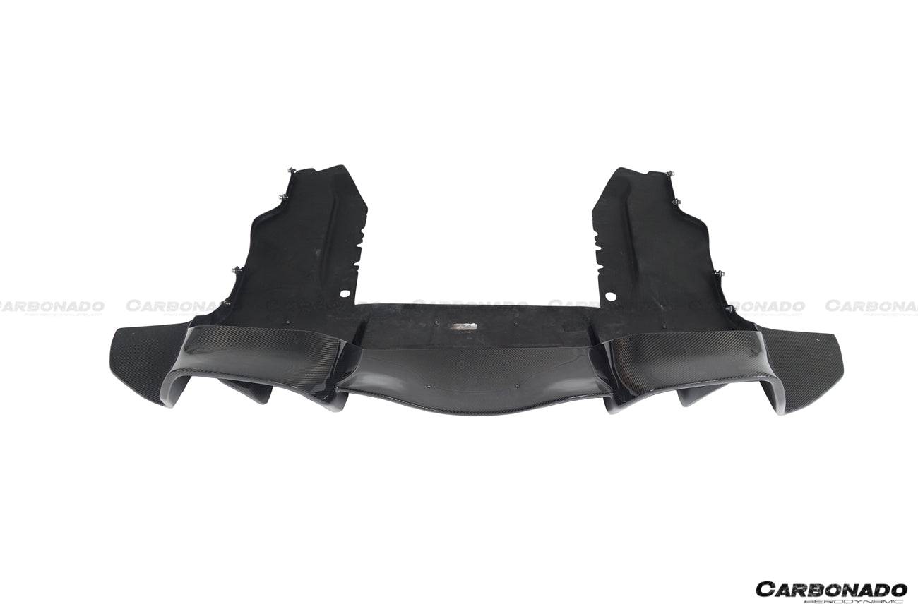 2011-2017 McLaren 650S/MP4 12C Rebel Performance Style Spoiler and rear bumper - Carbonado Aero